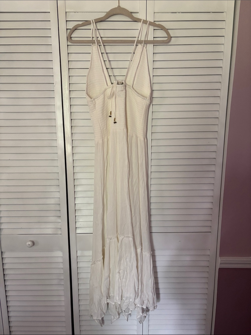 Free People free-est Fun In The Sun Maxi Dress, Ivory, S, NWOT - Picture 5 of 6